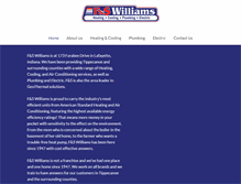 Tablet Screenshot of fswilliams.com